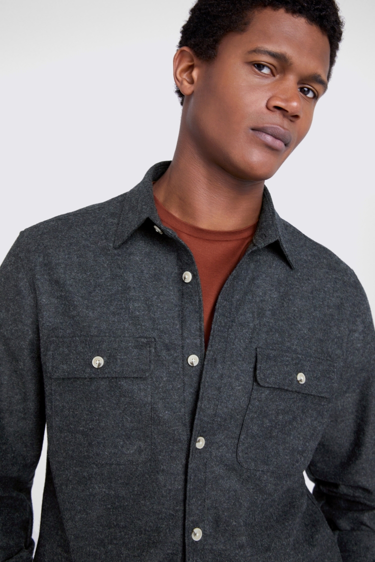 Charcoal Overshirt 