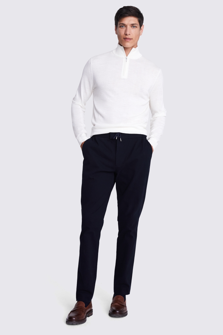 Acne Studios - Relaxed drawstring trousers - Warm white