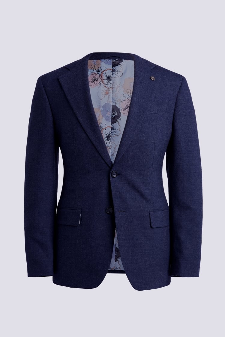 Ted Baker Tailored Fit Blue Flannel Suit