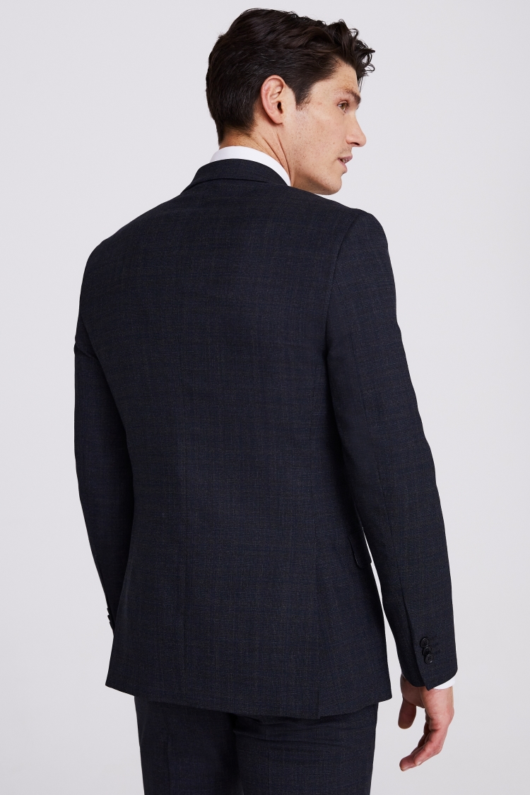 Ted Baker Tailored Fit Charcoal Check Jacket 