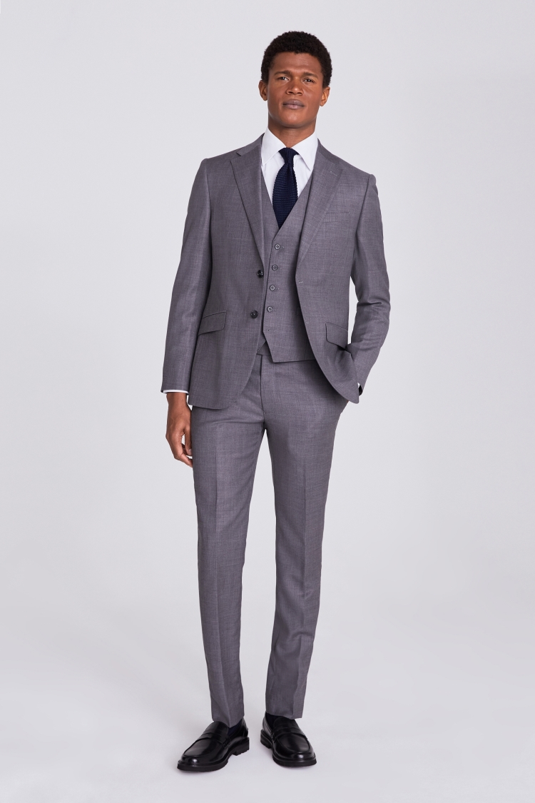 Italian Slim Fit Grey Suit