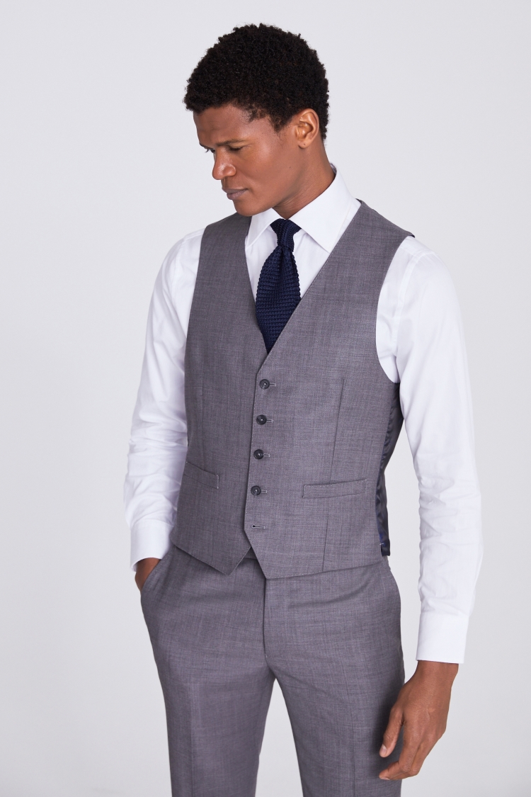 Italian Slim Fit Grey Suit