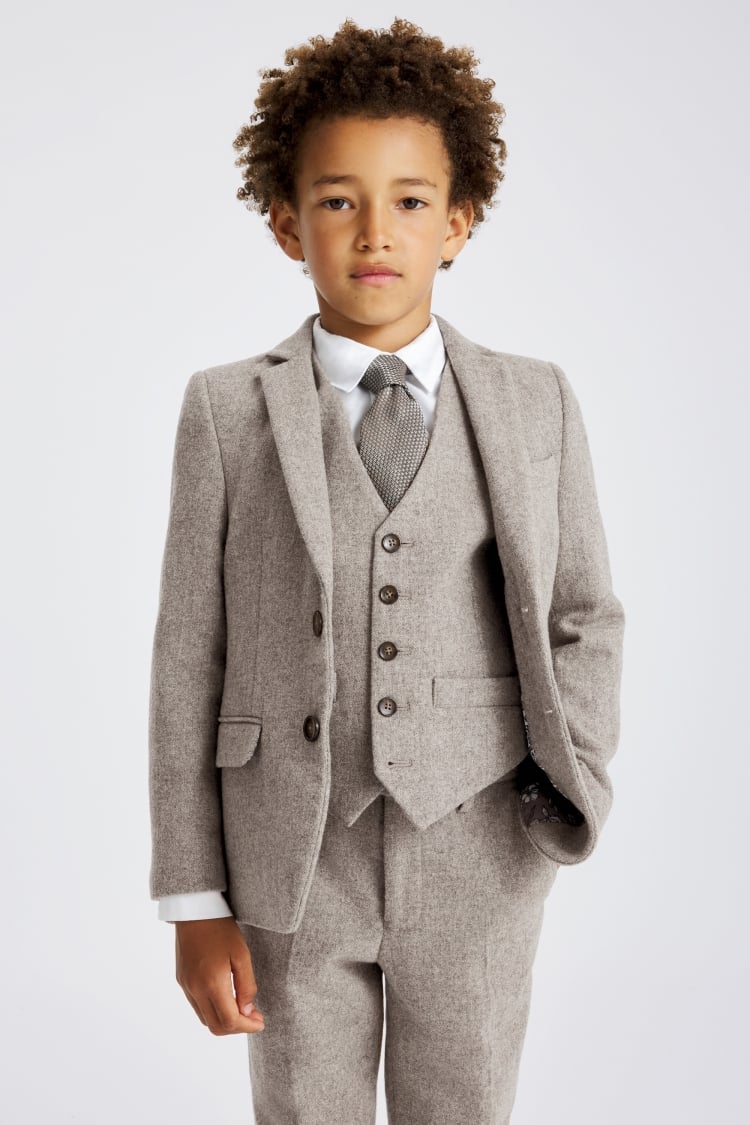 Boys Stone Donegal Jacket