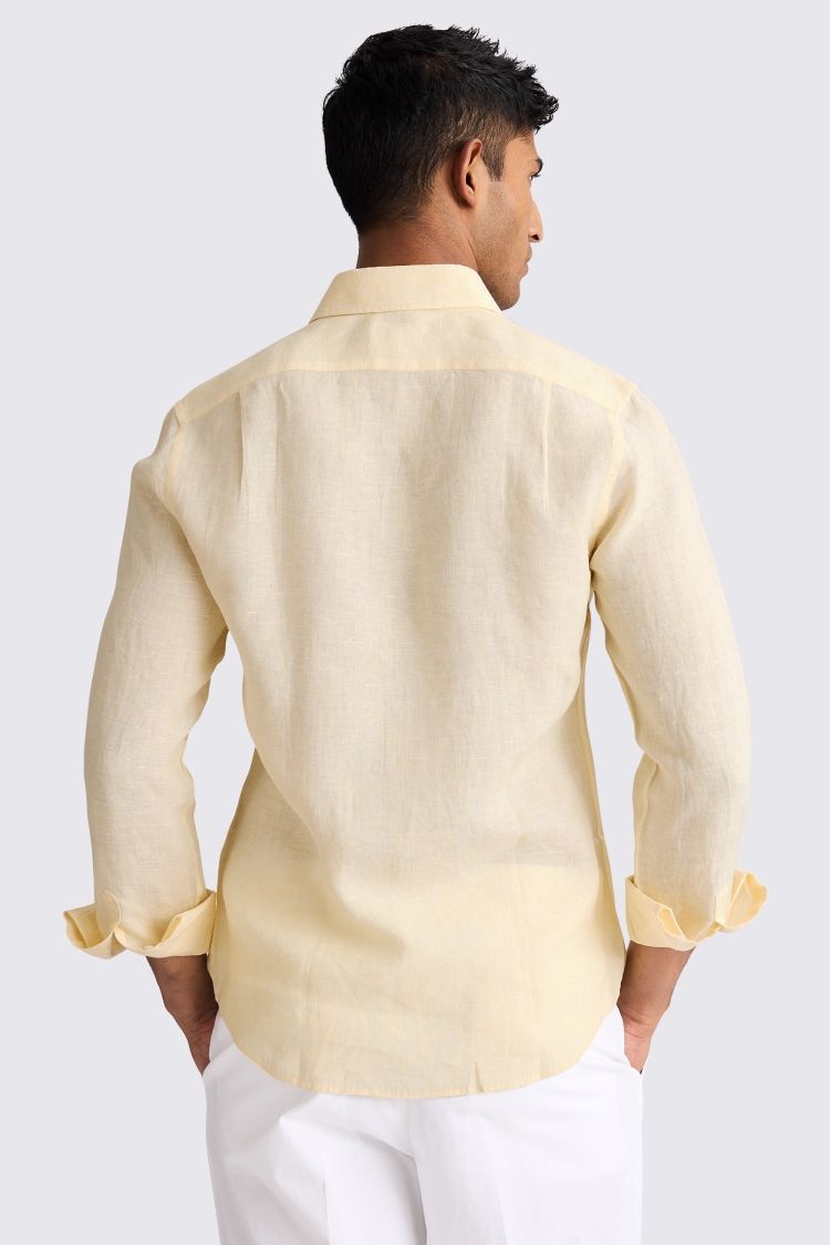 Yellow Linen Shirt