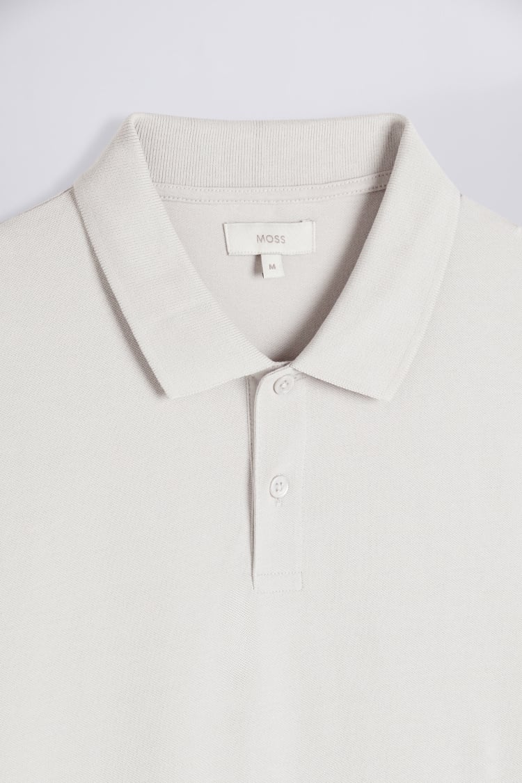 Ivory Piqué Polo Shirt