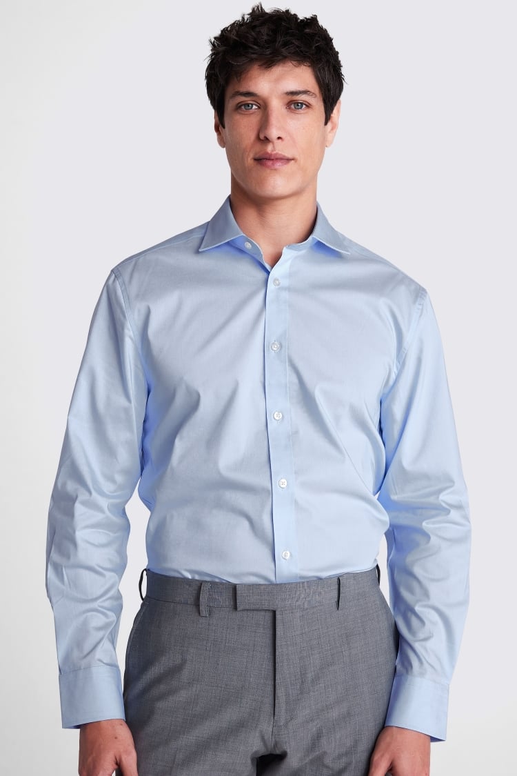 Regular Fit Sky Stretch Shirt