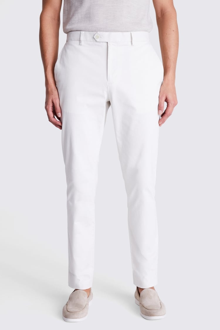 White on sale chino pants