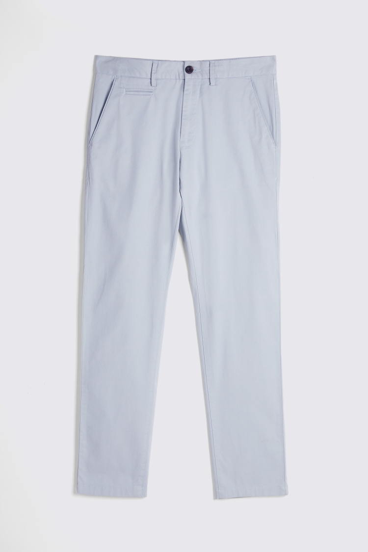 Tailored fit Light Blue Chinos