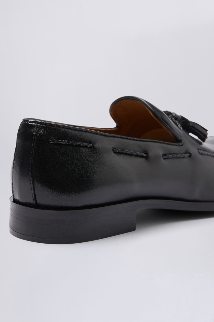 Highgate Black Tassel Loafers