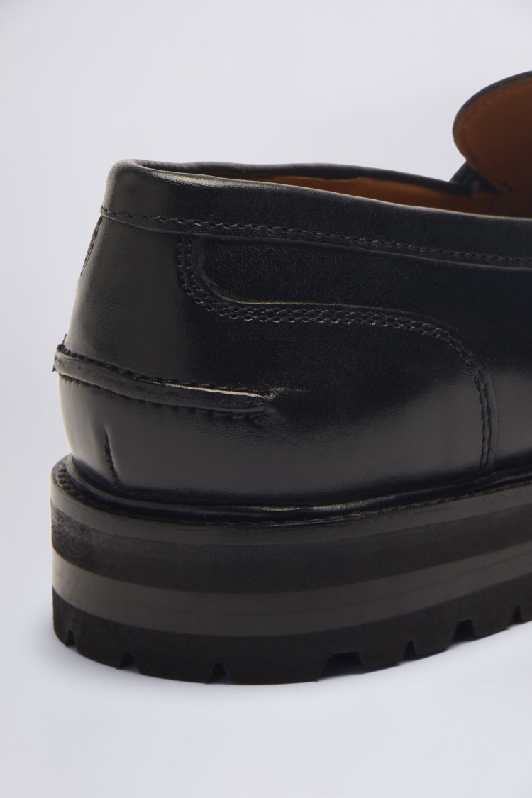 Camden Black Chunky Loafers 