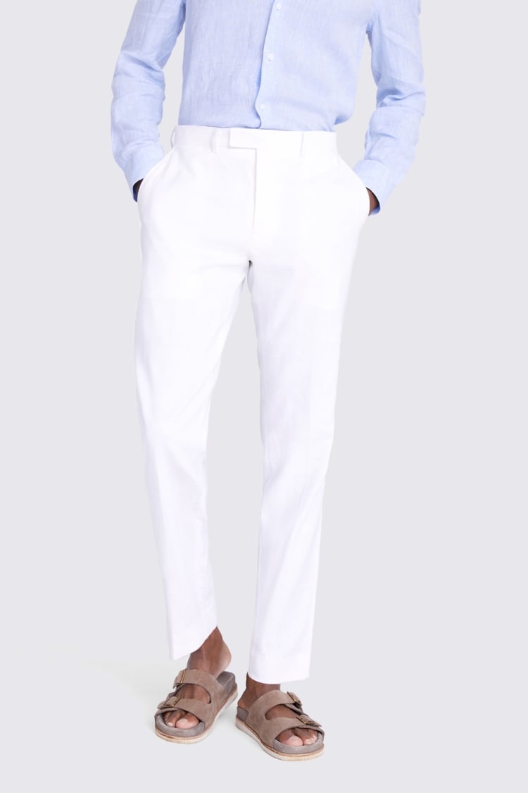 How To Wear White Trousers - Modern Men's Guide-hangkhonggiare.com.vn