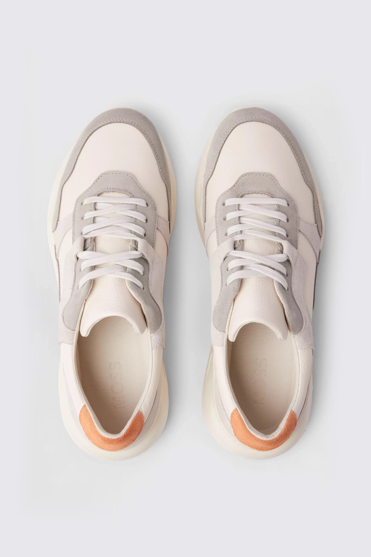 Brighton Neutral Chunky Trainers