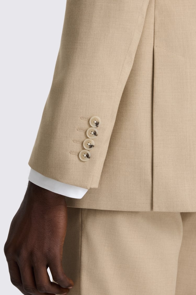 Tailored Fit Blonde Camel Suit