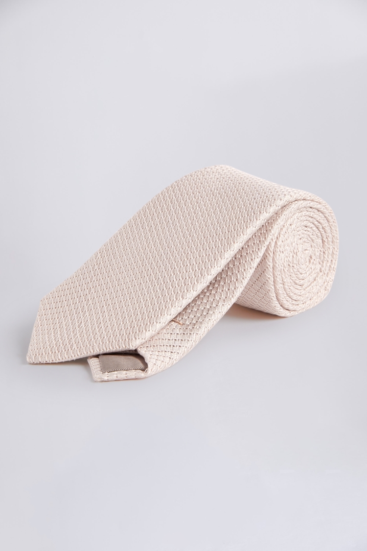 Champagne Grenadine Silk Tie