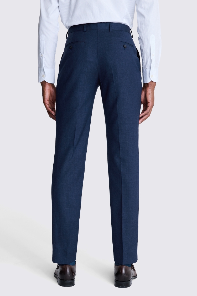 Italian Tailored Fit Blue Trousers