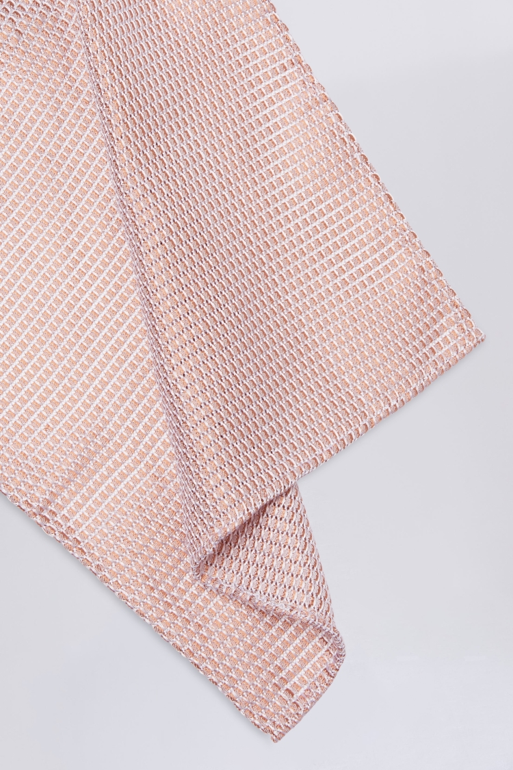 Dusty Pink Grenadine Pocket Square