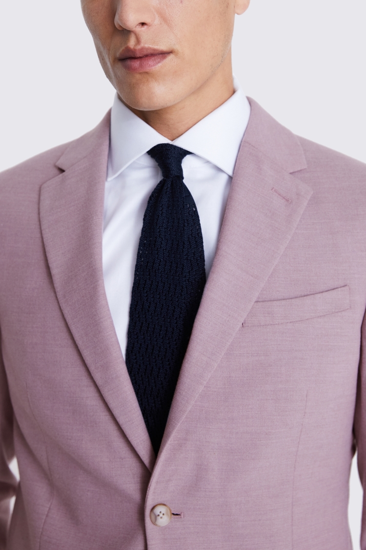 Slim Fit Quartz Pink Suit