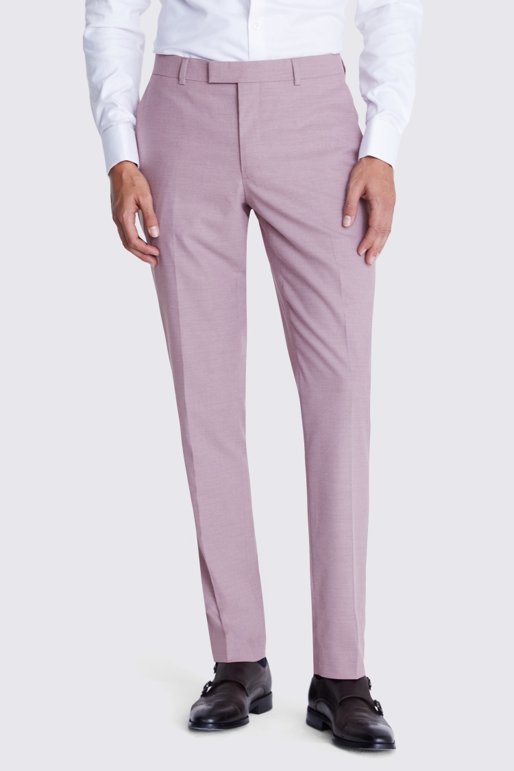 Slim Fit Quartz Pink Suit