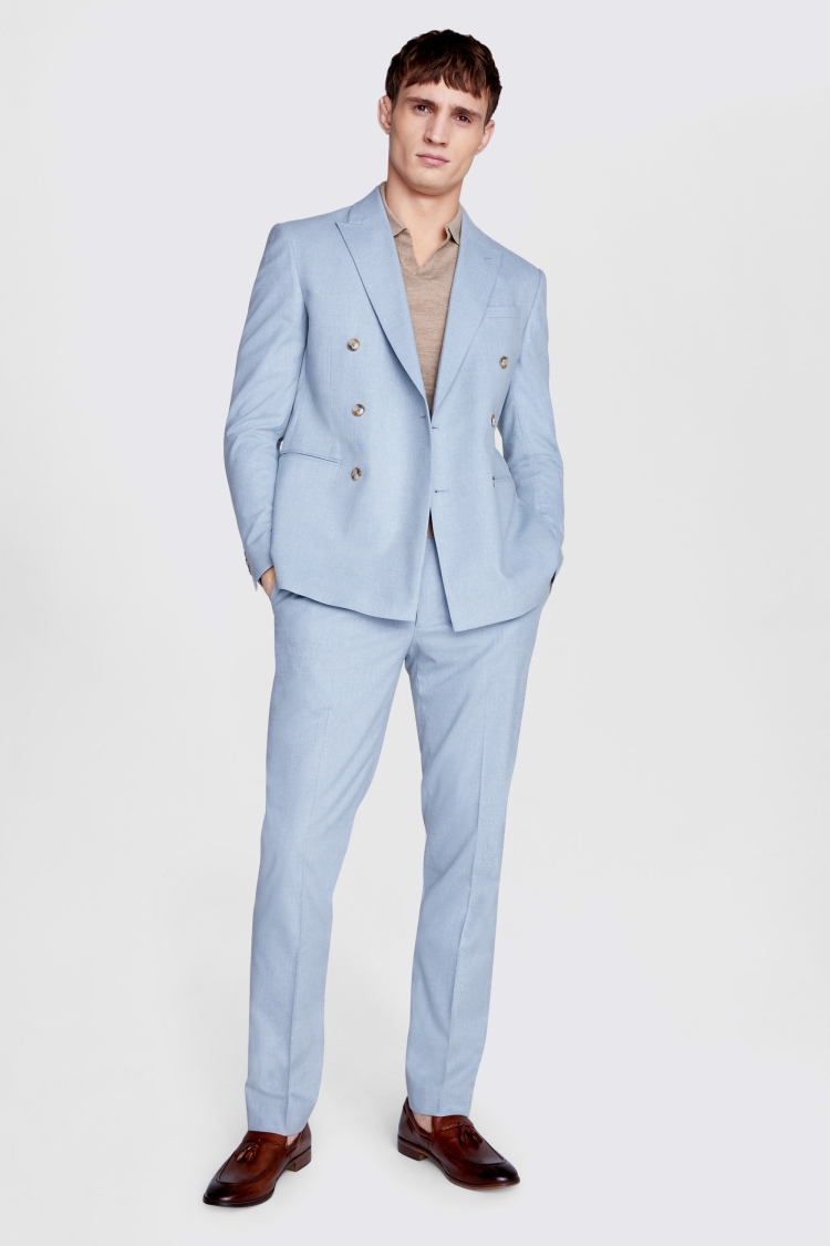 Moss bros double outlet breasted suit