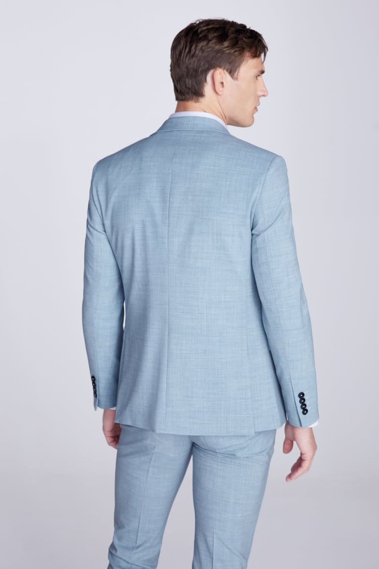 DKNY Slim Fit Light Blue Suit