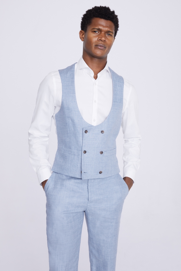 Mens linen trousers and on sale waistcoat