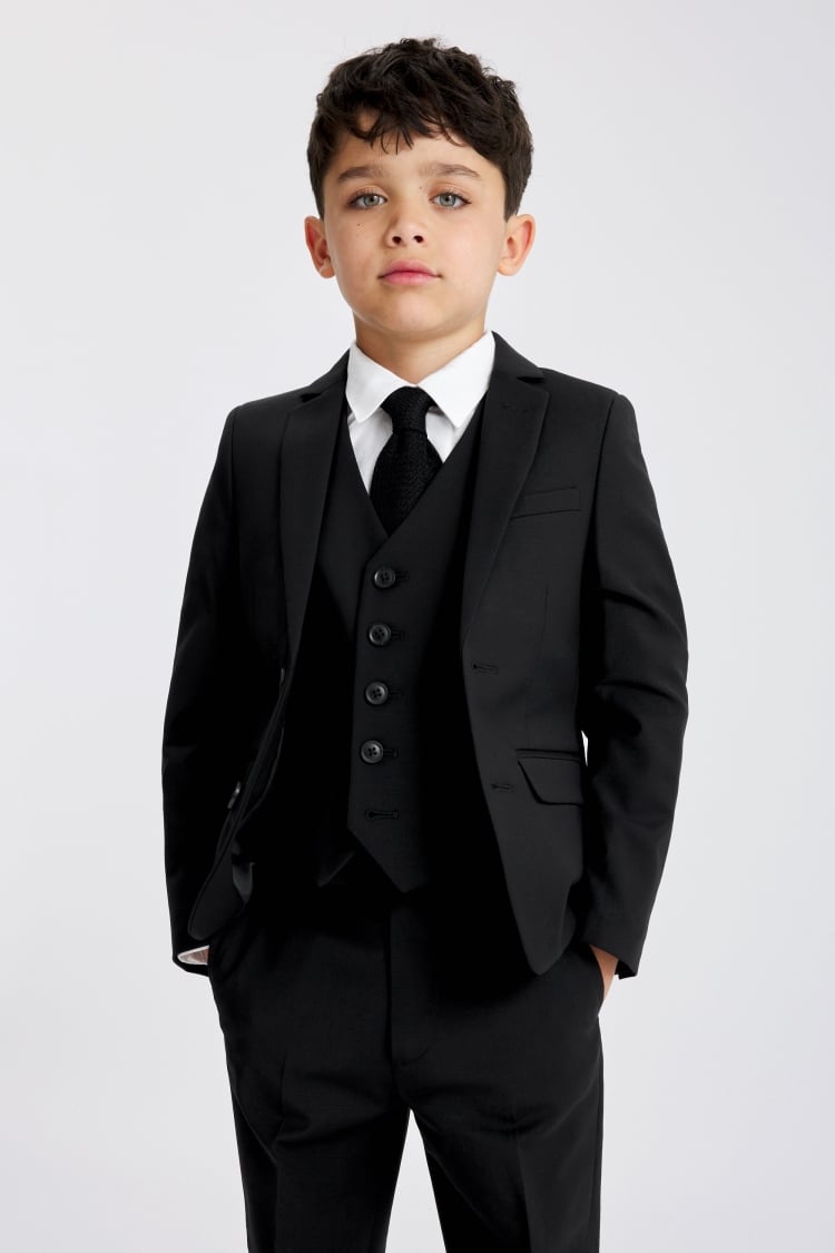 Boys Black Performance Jacket 