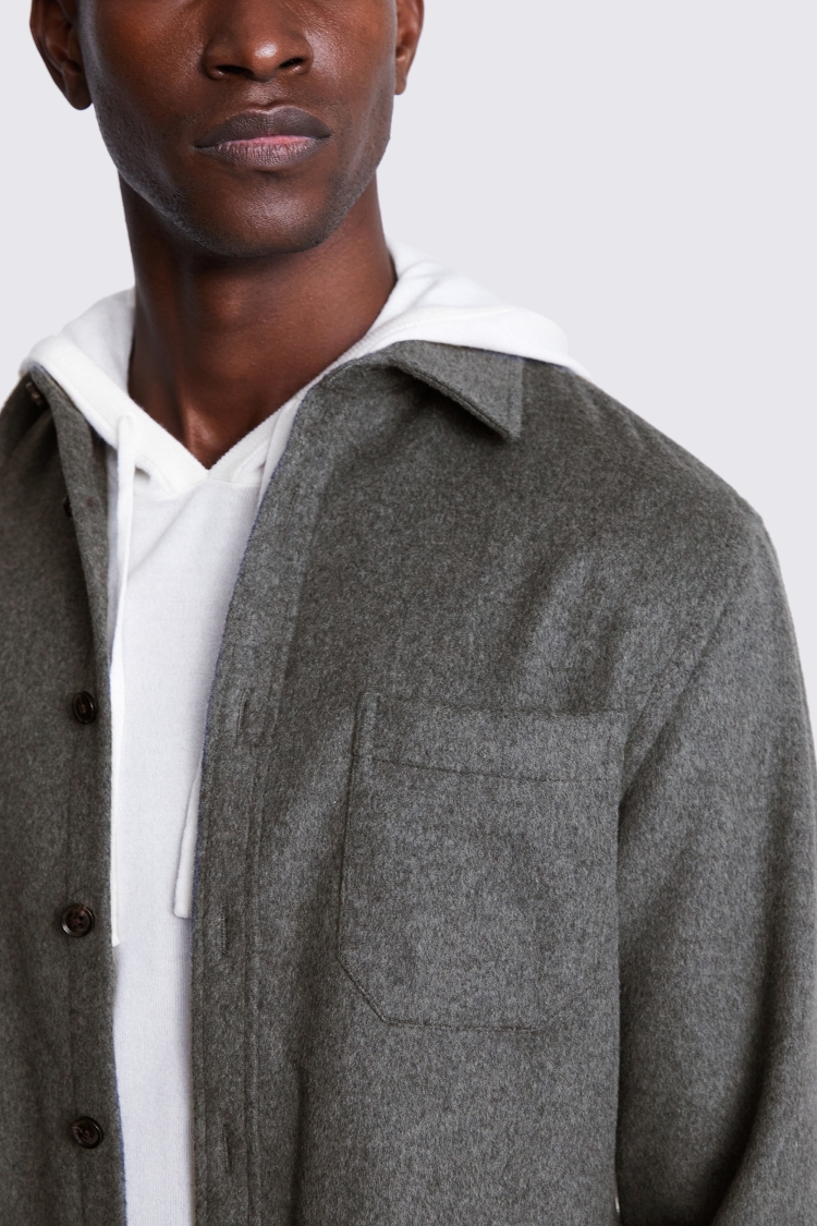 Grey Flannel Overshirt