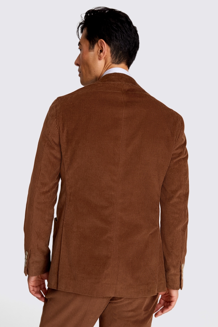 Tailored Fit Copper Corduroy Suit