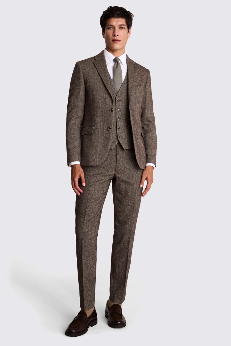 Casual hot sale tweed suit