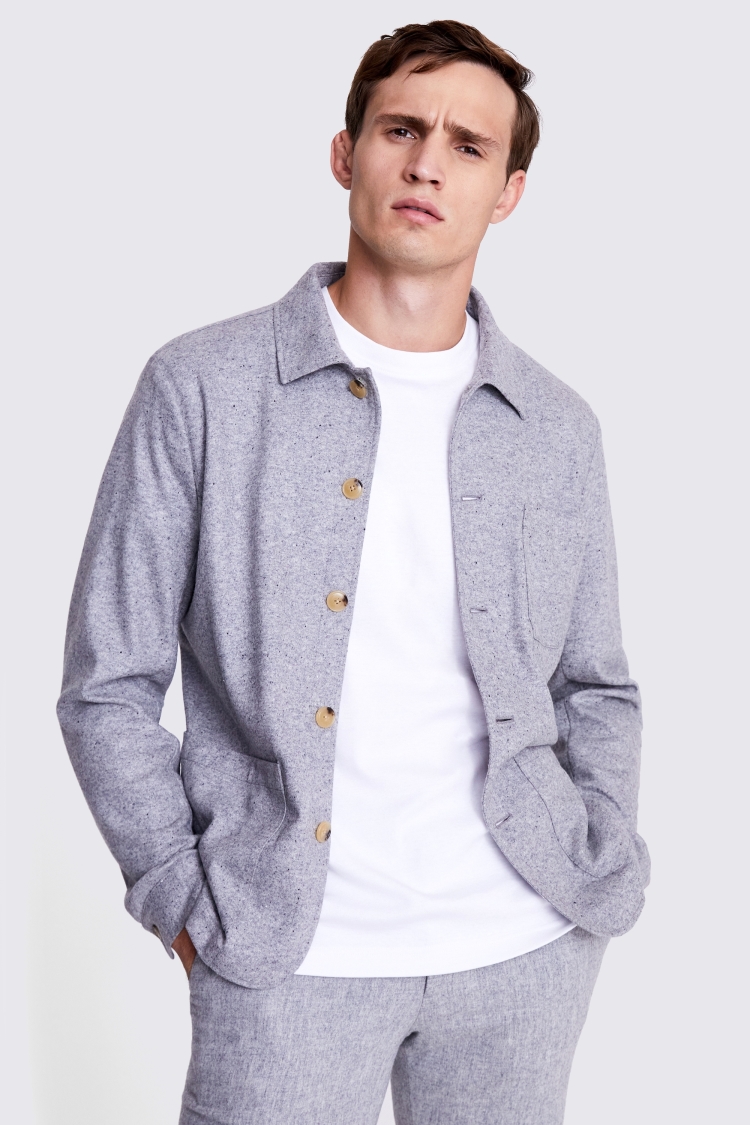 Light Grey Shacket