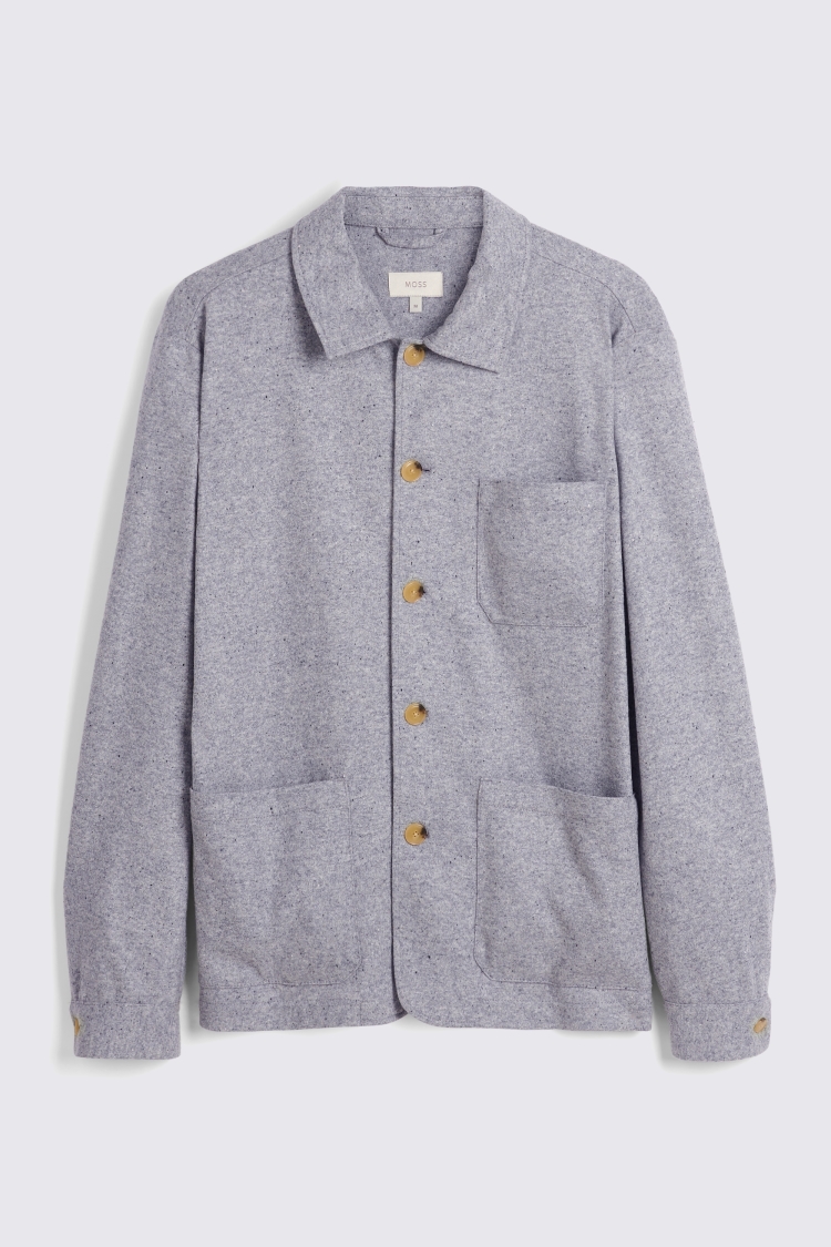 Light Grey Shacket | Buy Online at Moss