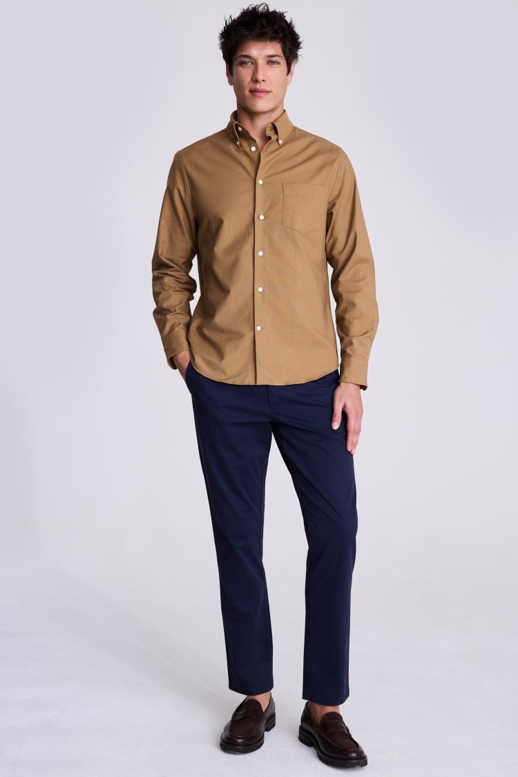 Straw Washed Oxford Shirt