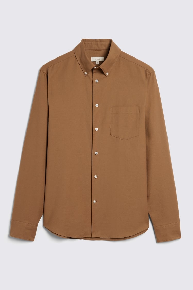 Straw Washed Oxford Shirt