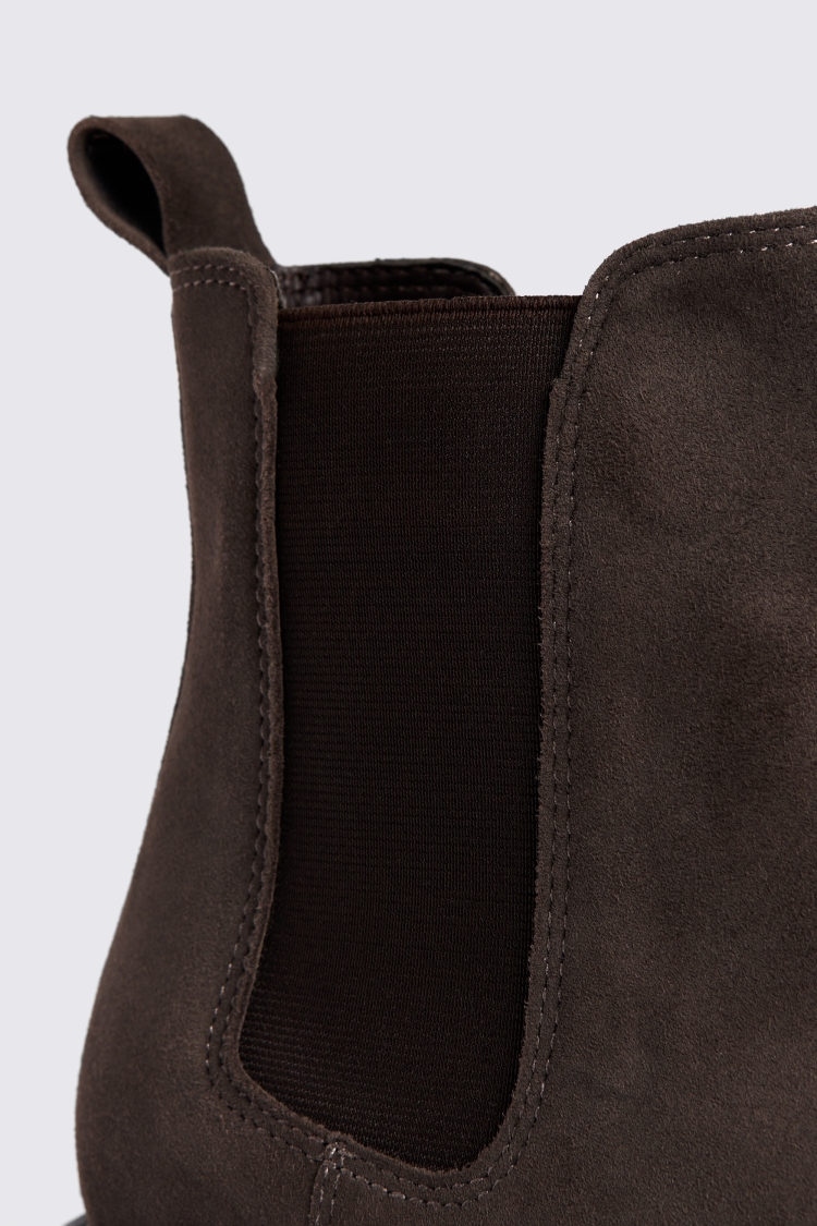 Granite Suede Chelsea Boots