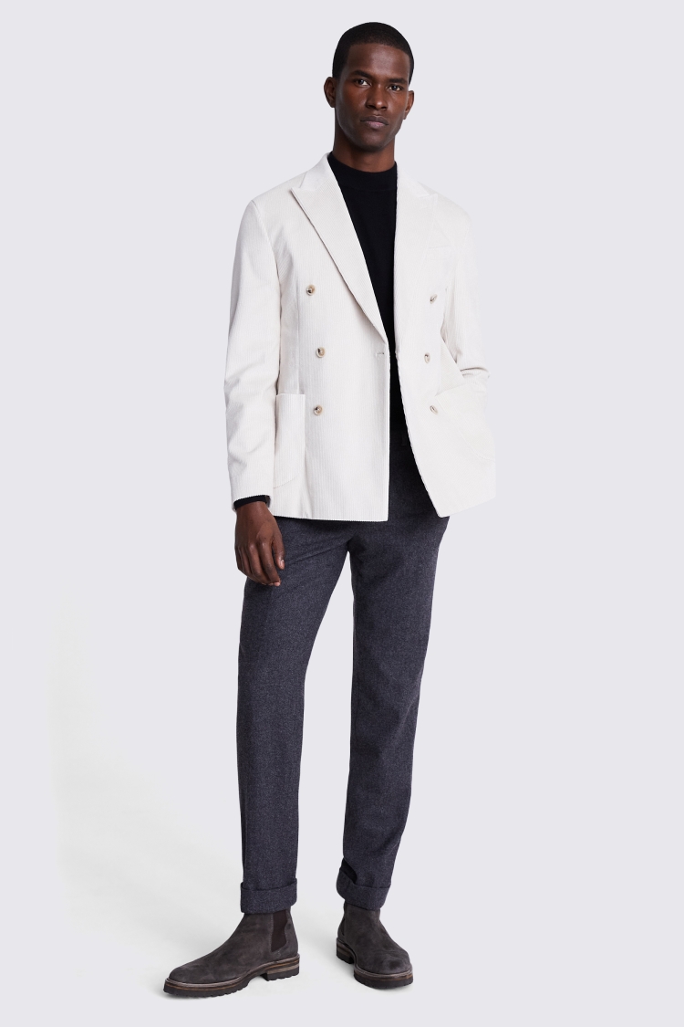 Winter White Corduroy Jacket