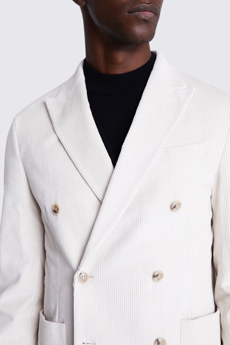 Winter White Corduroy Jacket