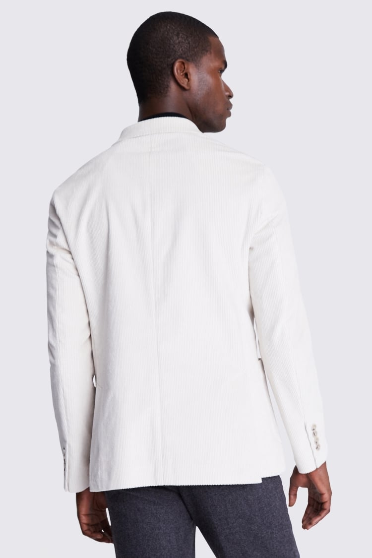 Winter White Corduroy Jacket | Buy Online at Moss