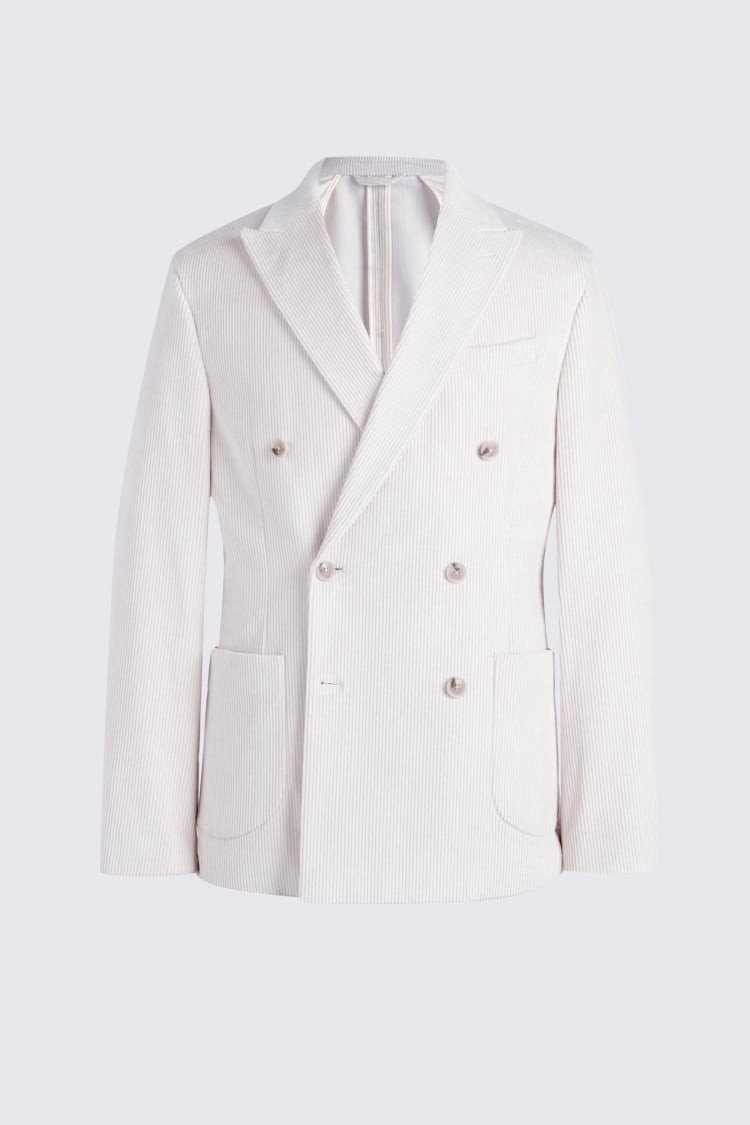 Winter White Corduroy Jacket