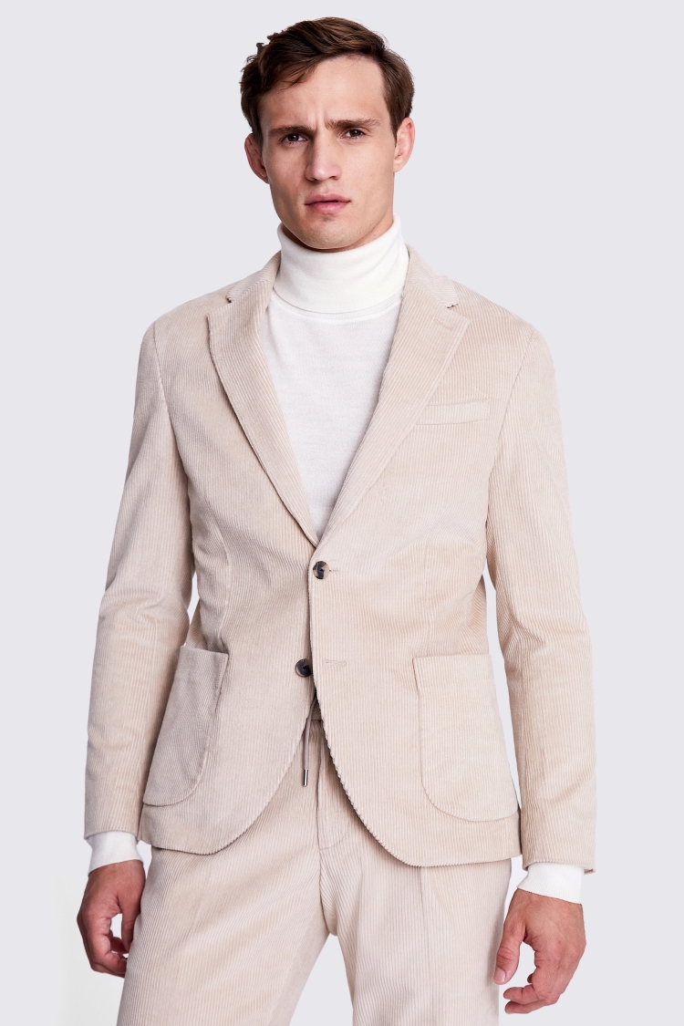 Blonde Camel Corduroy Suit