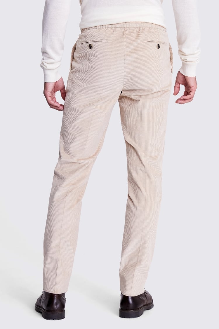 Buy Men's Camel Khaki Stretch Formal Pants Online In India