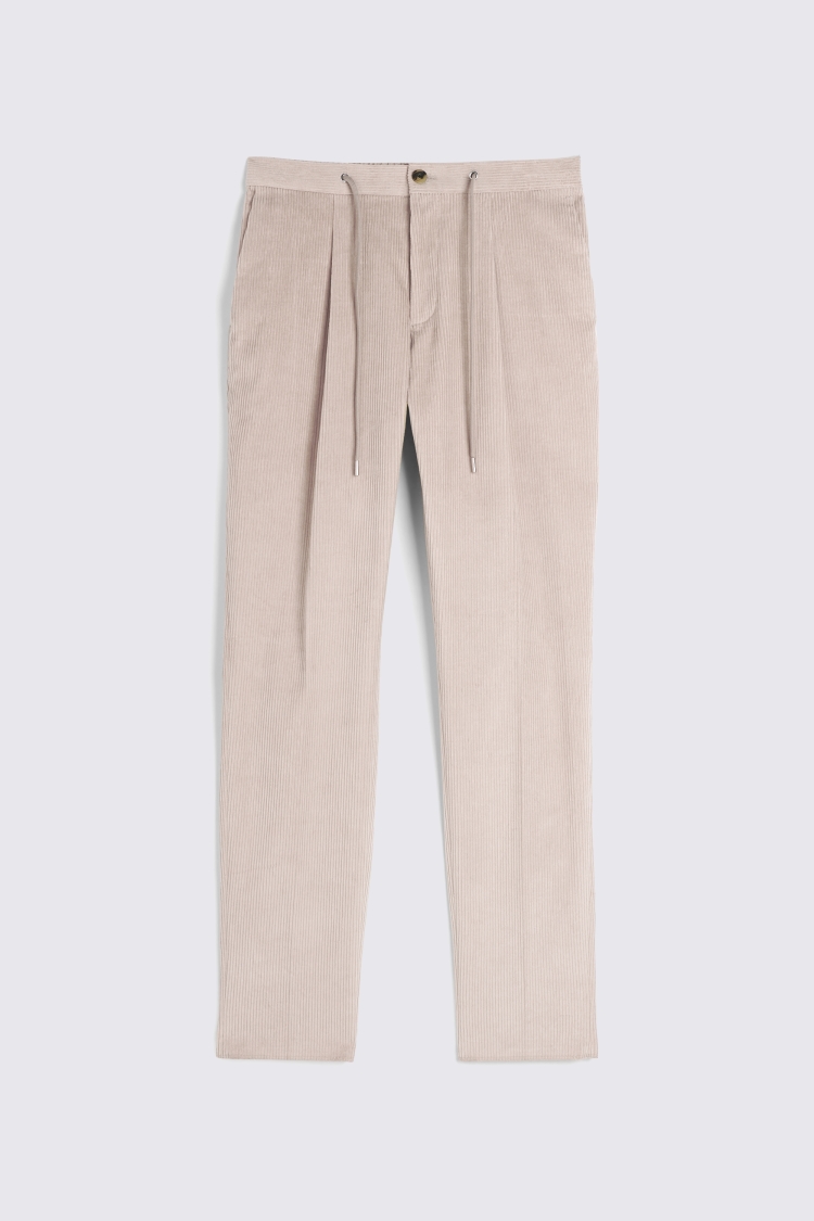 Blonde Camel Corduroy Trousers