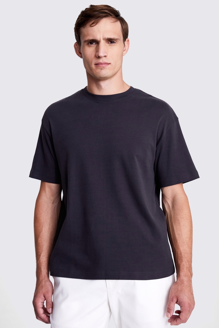 Charcoal Heavy Weight Crew-Neck T-Shirt