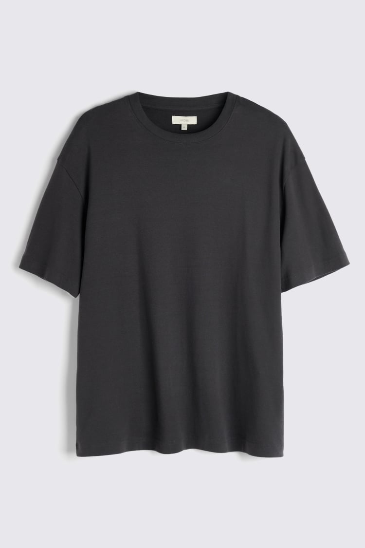 Charcoal Heavy Weight Crew-Neck T-Shirt