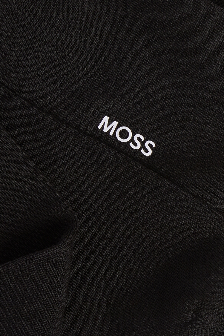 Black Silk Dress Socks | Buy Online at Moss