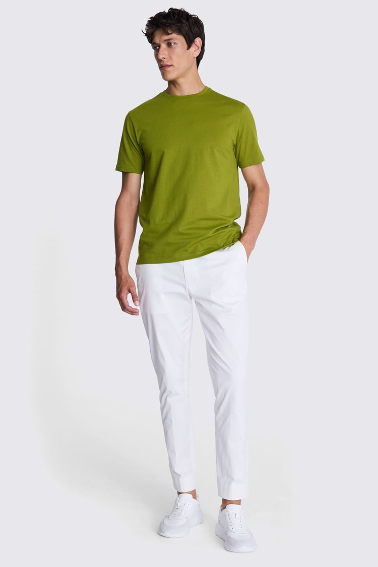 Olive Crew-Neck T-Shirt