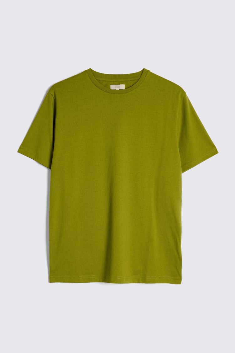 Olive Crew-Neck T-Shirt