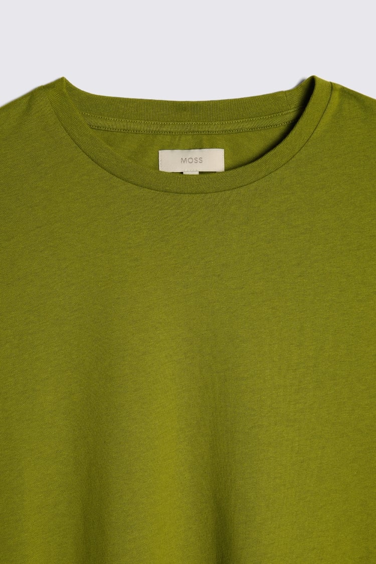 Olive Crew-Neck T-Shirt