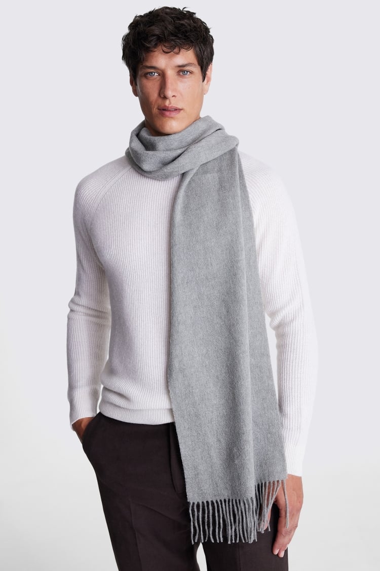 Sage Cashmere Blend Scarf