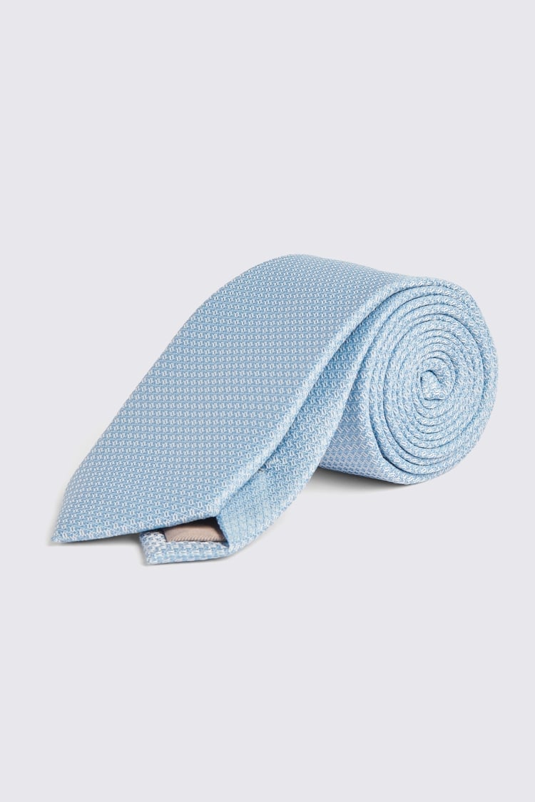 Sky Textured Tie