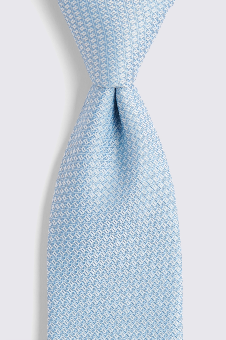Sky Textured Tie